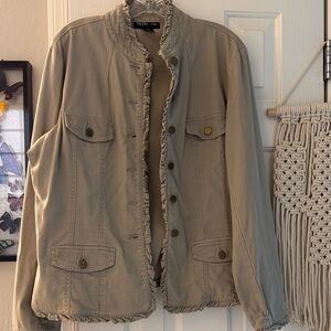Style & Co Khaki Jacket